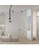 DK5577-WH Cветильник для трека-ремня Belty, серия Linear, со светодиодом, L642*W40*H45мм, 48V DC, 24W, RA90, 120°, 3000K, IP20, белый, алюминий