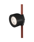DK5640-BK Поворотный светильник для трека-ремня Belty Smart, серия Spot, со светодиодом, D100*H107мм, 48V DC, 12W, RA90, 38°, 2700-6000K, IP20, черный, алюминий