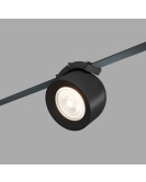 DK5640-BK Поворотный светильник для трека-ремня Belty Smart, серия Spot, со светодиодом, D100*H107мм, 48V DC, 12W, RA90, 38°, 2700-6000K, IP20, черный, алюминий