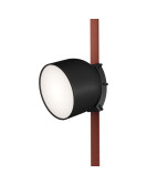 DK5642-BK Поворотный светильник для трека-ремня Belty Smart, серия Spot, со светодиодом, D100*H107мм, 48V DC, 12W, RA90, 120°, 3000-5700K, IP20, черный, алюминий DK5642-BK Поворотный светильник для трека-ремня Belty Smart, серия Spot, со светодиодом, D100*H107мм, 48V DC, 12W, RA90, 120°, 3000-5700K, IP20, черный, алюминий