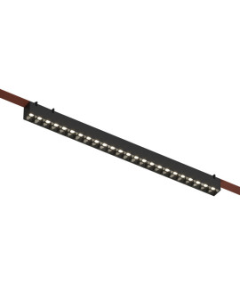 DK5672-BK Cветильник для трека-ремня Belty Smart, серия Grill, со светодиодом, L642*W40*H45мм, 48V DC, 24W, RA90, 24°, 2700-6000K, IP20, черный, алюминий