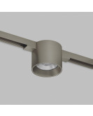 DK5743-DN Светильник для трека SHINE SPOT со светодиодом, D70*H60, 48V DC, 8W, RA?90, 3000K, IP20, темный никель, алюминий