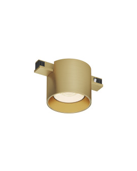 DK5743-SB Светильник для трека SHINE SPOT со светодиодом, D70*H60, 48V DC, 8W, RA?90, 3000K, IP20, сатинированная латунь, алюминий