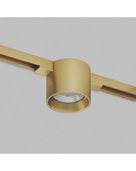 DK5743-SB Светильник для трека SHINE SPOT со светодиодом, D70*H60, 48V DC, 8W, RA?90, 3000K, IP20, сатинированная латунь, алюминий