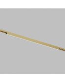DK5752-SB Светильник для трека SHINE LINEAR со светодиодом, L601*W19*H27, 48V DC, 24W, RA?90, 3000K, IP20, сатинированная латунь, алюминий