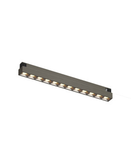 DK5771-DN Светильник для трека SHINE GRILL со светодиодом, L231*W19*H27, 48V DC, 10W, RA?90, 3000K, IP20, темный никель, алюминий