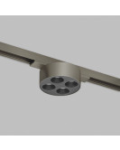 DK5772-DN Светильник для трека SHINE GRILL со светодиодом, D74*H28, 48V DC, 6W, RA?90, 3000K, IP20, темный никель, алюминий