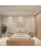 DK5940-DN Светильник трековый SHINE SPOT ZigBee, 48В, 6Вт, 2700-6000K, IP20, темный никель, алюминий