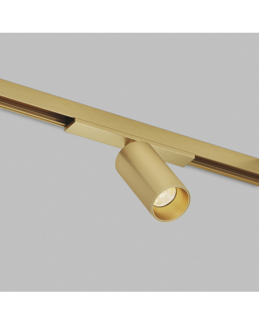DK5940-SB Светильник трековый SHINE SPOT ZigBee, 48В, 6Вт, 2700-6000K, IP20, сатин. латунь, алюминий DK5940-SB Светильник трековый SHINE SPOT ZigBee, 48В, 6Вт, 2700-6000K, IP20, сатин. латунь, алюминий