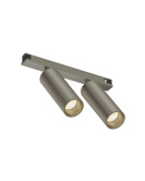 DK5942-DN Светильник трековый SHINE SPOT ZigBee, 48В, 8Вт*2, 2700-6000K, IP20, темный никель, алюминий DK5942-DN Светильник трековый SHINE SPOT ZigBee, 48В, 8Вт*2, 2700-6000K, IP20, темный никель, алюминий