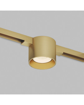 DK5943-SB Светильник трековый SHINE SPOT ZigBee, 48В, 8Вт, 2700-6000K, IP20, сатин. латунь, алюминий