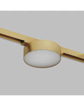 DK5962-SB Светильник трековый SHINE FLOW ZigBee, 48В, 8Вт, 2700-6000K, IP20, сатин. латунь, алюминий