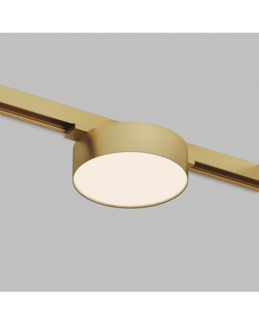 DK5962-SB Светильник трековый SHINE FLOW ZigBee, 48В, 8Вт, 2700-6000K, IP20, сатин. латунь, алюминий DK5962-SB Светильник трековый SHINE FLOW ZigBee, 48В, 8Вт, 2700-6000K, IP20, сатин. латунь, алюминий