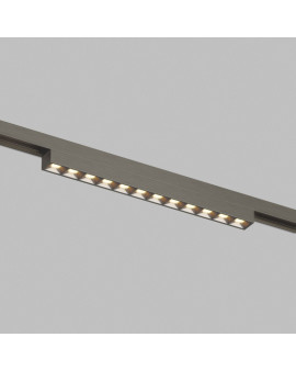 DK5971-DN Светильник трековый SHINE GRILL ZigBee, 48В, 10Вт, 2700-6000K, IP20, темный никель, алюминий