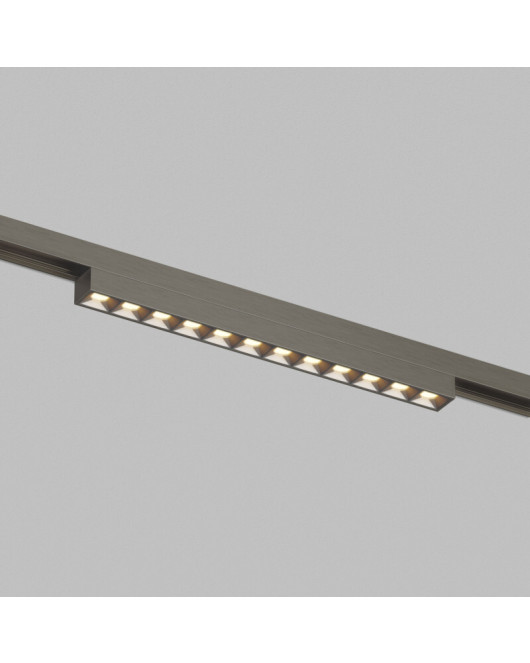 DK5971-DN Светильник трековый SHINE GRILL ZigBee, 48В, 10Вт, 2700-6000K, IP20, темный никель, алюминий DK5971-DN Светильник трековый SHINE GRILL ZigBee, 48В, 10Вт, 2700-6000K, IP20, темный никель, алюминий