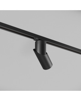 DK6080-BK Трековый светильник IP 20, 15 Вт, GU10, черный, алюминий DK6080-BK Трековый светильник IP 20, 15 Вт, GU10, черный, алюминий
