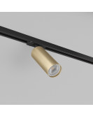 DK6202-BG Трековый светильник IP 20, 15 Вт, GU10, матовое золото с черным, алюминий