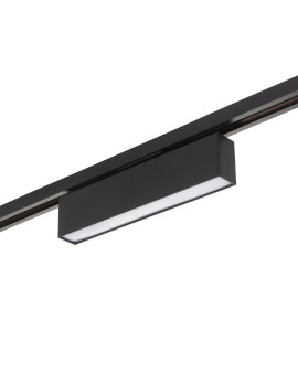 DK6430-BK Трековый светильник IP 20, 10 Вт, LED 3000, черный, алюминий