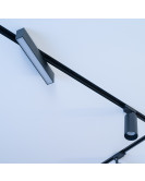 DK6430-BK Трековый светильник IP 20, 10 Вт, LED 3000, черный, алюминий