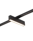 DK6430-BK Трековый светильник IP 20, 10 Вт, LED 3000, черный, алюминий
