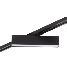 DK6430-BK Трековый светильник IP 20, 10 Вт, LED 3000, черный, алюминий