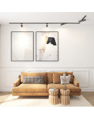 DK6440-BK Трековый светильник IP 20, 10 Вт, LED 4000, черный, алюминий