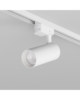 DK6451-WH Трековый светильник SOLID KOPER, 135мм, d60, 220V, LED 3000K, 15W, IP20, белый, алюминий