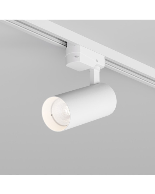 DK6451-WH Трековый светильник SOLID KOPER, 135мм, d60, 220V, LED 3000K, 15W, IP20, белый, алюминий DK6451-WH Трековый светильник SOLID KOPER, 135мм, d60, 220V, LED 3000K, 15W, IP20, белый, алюминий
