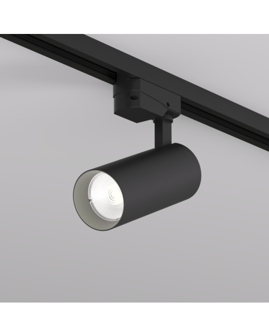 DK6452-BK Трековый светильник SOLID KOPER, 135мм, d60, 220V, LED 4000K, 15W, IP20, черный, алюминий