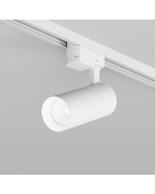 DK6452-WH Трековый светильник SOLID KOPER, 135мм, d60, 220V, LED 4000K, 15W, IP20, белый, алюминий