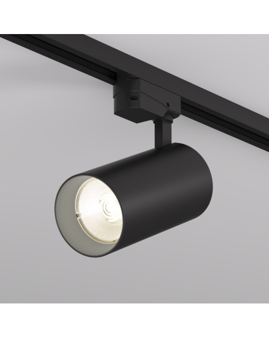 DK6455-BK Трековый светильник SOLID KOPER, 155мм, d80, 220V, LED 3000K, 30W, IP20, черный, алюминий