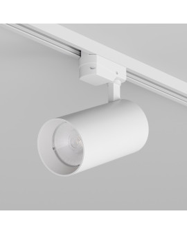 DK6455-WH Трековый светильник SOLID KOPER, 155мм, d80, 220V, LED 3000K, 30W, IP20, белый, алюминий