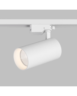 DK6455-WH Трековый светильник SOLID KOPER, 155мм, d80, 220V, LED 3000K, 30W, IP20, белый, алюминий