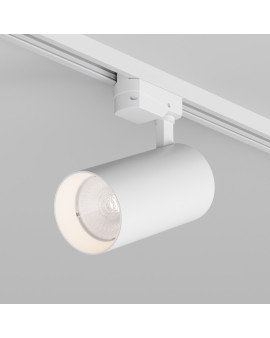DK6455-WH Трековый светильник SOLID KOPER, 155мм, d80, 220V, LED 3000K, 30W, IP20, белый, алюминий