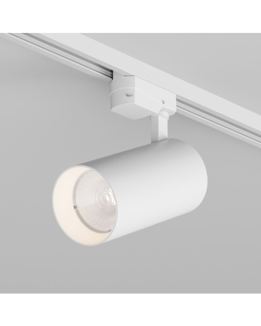 DK6455-WH Трековый светильник SOLID KOPER, 155мм, d80, 220V, LED 3000K, 30W, IP20, белый, алюминий DK6455-WH Трековый светильник SOLID KOPER, 155мм, d80, 220V, LED 3000K, 30W, IP20, белый, алюминий