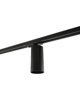 DK6502-BK Трековый светильник IP 20, 10 Вт, GU10, LED, черный, пластик