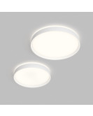 DK6510-WH Накладной светильник, LED, 40W, IP 20, 3000K - 6500K, белый, металл, полимер