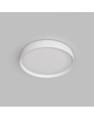 DK6510-WH Накладной светильник, LED, 40W, IP 20, 3000K - 6500K, белый, металл, полимер