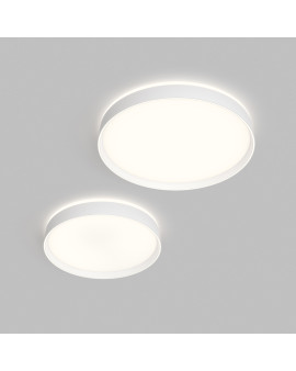 DK6511-WH Накладной светильник, LED, 50W, IP 20, 3000K - 6500K, белый, металл, полимер