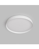 DK6511-WH Накладной светильник, LED, 50W, IP 20, 3000K - 6500K, белый, металл, полимер