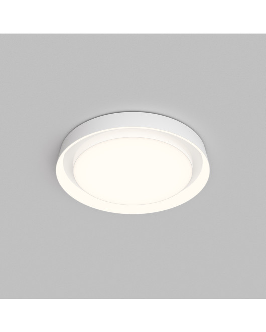 DK6515-WH Накладной светильник, LED, 40W, IP 20, 3000K - 6500K, белый, металл, полимер