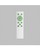 DK6516-WH Накладной светильник со встроенным светодиодом, 50W, IP 20, 3000K - 6500K, управление пульт Д/У (в комплекте) и Wi-Fi 2,4 Ггц. Эко система Smart Life, Яндекс.Алиса, белый, металл, полимер
