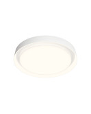 DK6516-WH Накладной светильник со встроенным светодиодом, 50W, IP 20, 3000K - 6500K, управление пульт Д/У (в комплекте) и Wi-Fi 2,4 Ггц. Эко система Smart Life, Яндекс.Алиса, белый, металл, полимер
