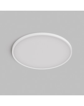 DK6524-WH Накладной светильник THIN, IP40, 50W, 3000K/4000K/6500K, переключатель цветовой температуры на корпусе, белый, полимер