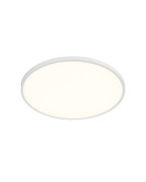 DK6524-WH Накладной светильник THIN, IP40, 50W, 3000K/4000K/6500K, переключатель цветовой температуры на корпусе, белый, полимер