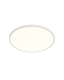 DK6524-WH Накладной светильник THIN, IP40, 50W, 3000K/4000K/6500K, переключатель цветовой температуры на корпусе, белый, полимер