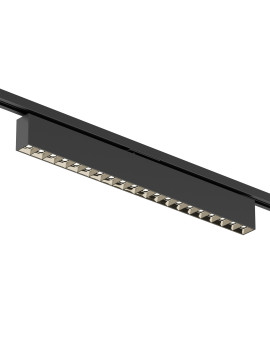 DK6634-BK Поворотный однофазный трековый светильник EDDER со светодиодом L538mm 220V 40W 30° 3000K IP20 черный алюминий