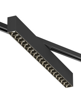 DK6634-BK Поворотный однофазный трековый светильник EDDER со светодиодом L538mm 220V 40W 30° 3000K IP20 черный алюминий