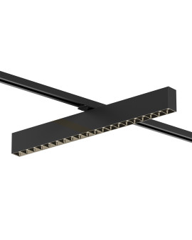 DK6634-BK Поворотный однофазный трековый светильник EDDER со светодиодом L538mm 220V 40W 30° 3000K IP20 черный алюминий