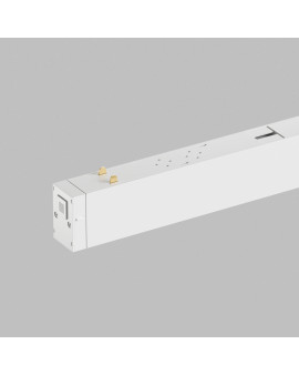 DK8002-CONN-WH Трековый светильник-коннектор SMART GRILL, IP20, 18W, DIM, 3000K-6000K, белый